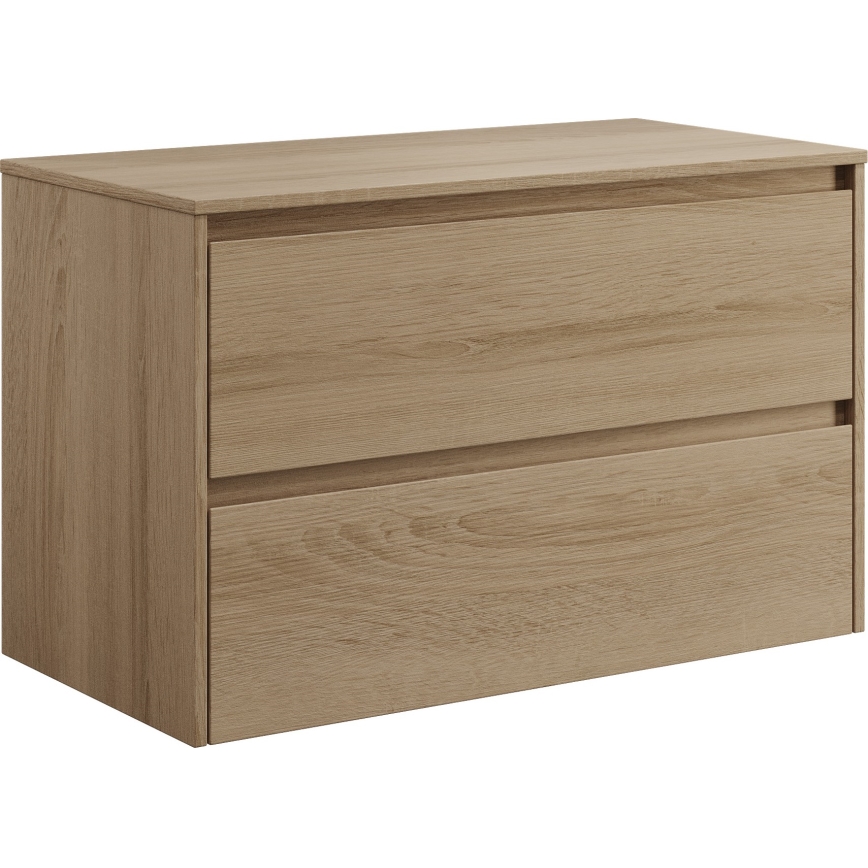 Mobile da bagno TRONDHEIM per lavabo 90x57x46 cm rovere