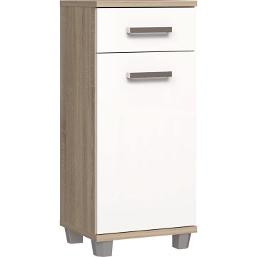 Mobile da bagno VENOM bianco/rovere Sonoma
