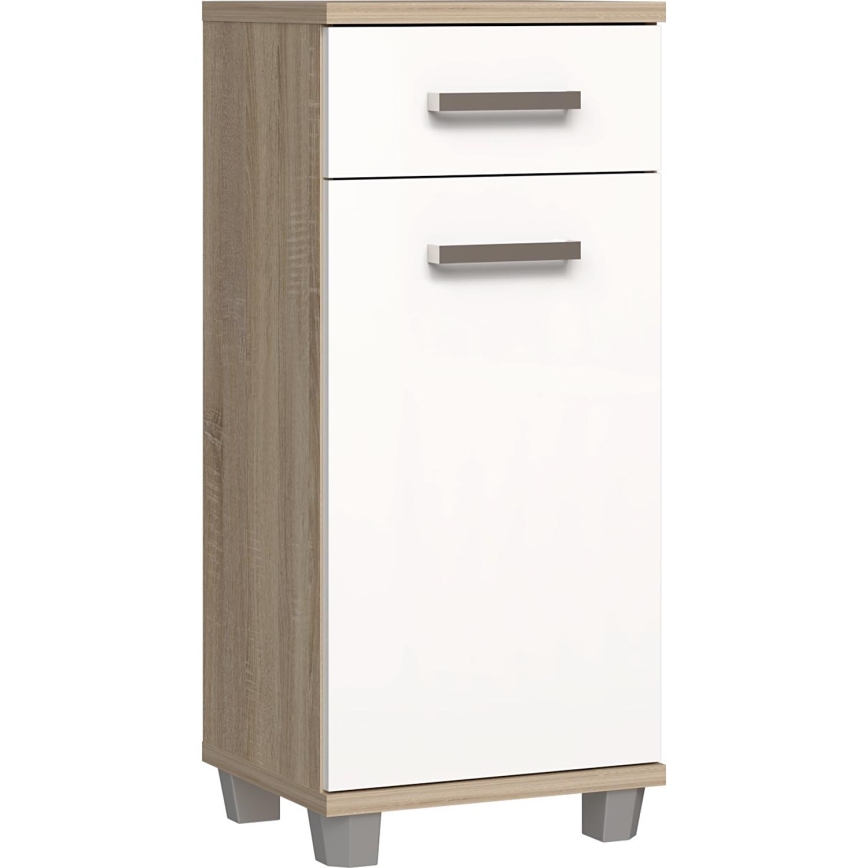 Mobile da bagno VENOM bianco/rovere Sonoma