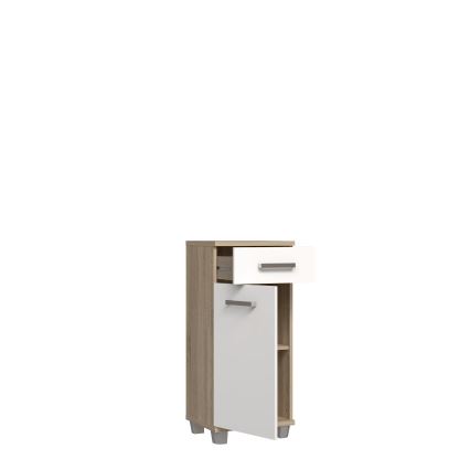 Mobile da bagno VENOM bianco/rovere Sonoma