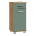 Mobile da bagno VENOM verde/rovere artisan