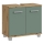 Mobile da bagno VENOM verde/rovere artisan