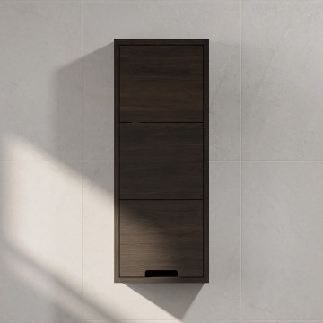 Mobile pensile da bagno GRIBSKOV 90 cm marrone/rovere