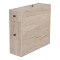 Mobile per bagno MELODY, finitura effetto marmo beige