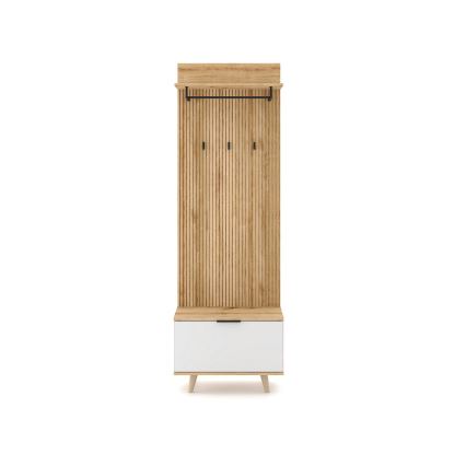 Mobile per ingresso KLEO marrone/bianco