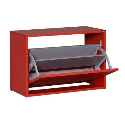 Mobile per scarpe 42x60 cm rosso