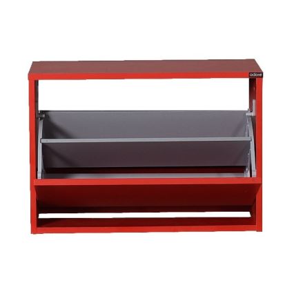 Mobile per scarpe 42x60 cm rosso