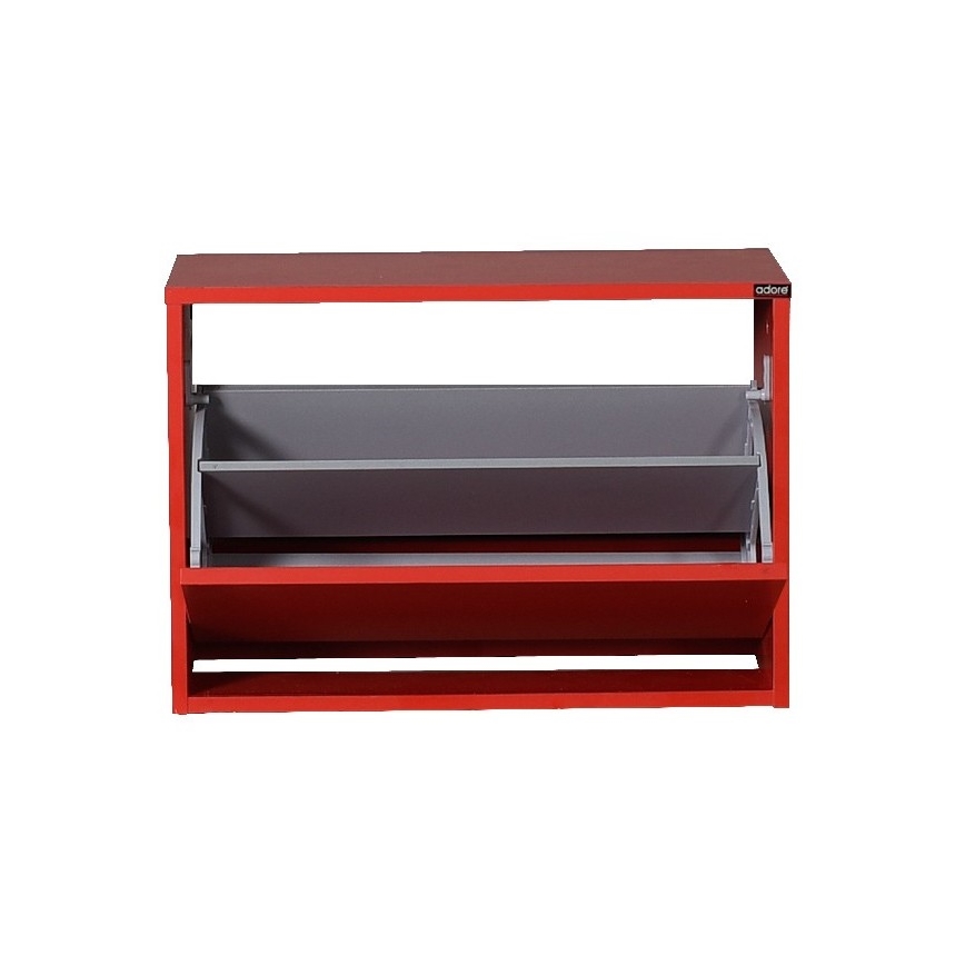 Mobile per scarpe 42x60 cm rosso
