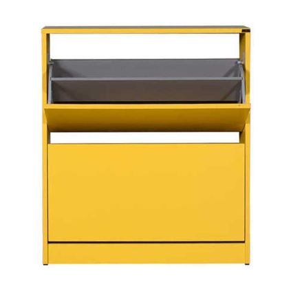 Mobile per scarpe 84x73 cm giallo