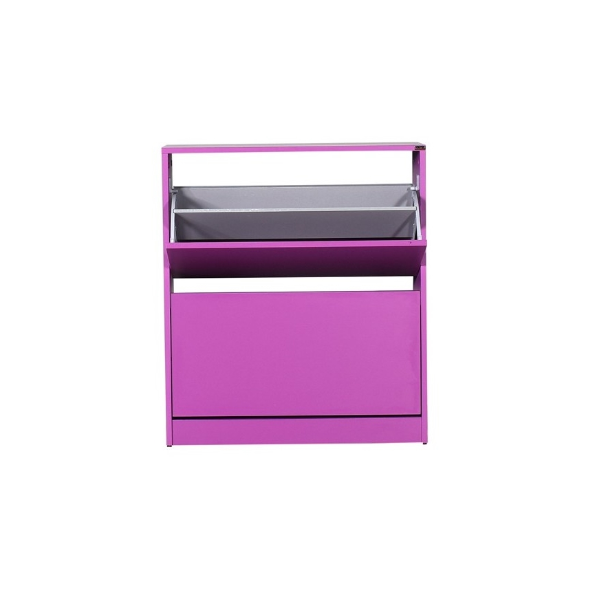 Mobile per scarpe 84x73 cm viola