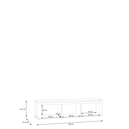 Mobile porta TV INAR beige