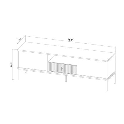 Mobile porta TV SUE beige/cashmere