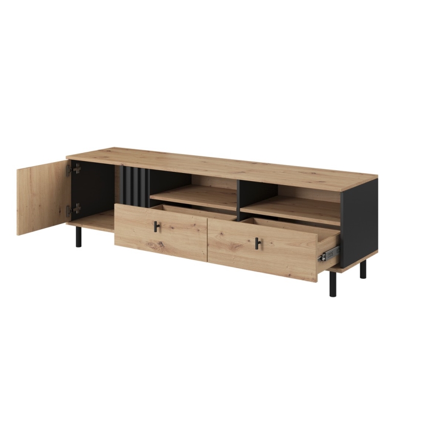 Mobile TV BADIA rovere/antracite