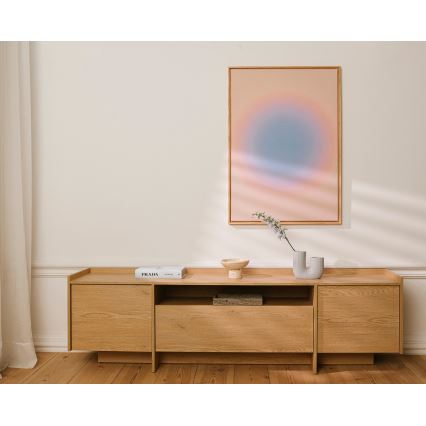 Mobile TV KEMI 197x57 cm rovere Cremona