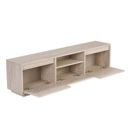 Mobile TV KREDE 160x30 cm beige