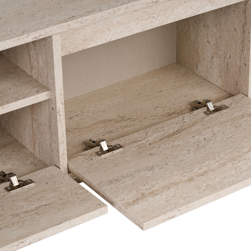 Mobile TV KREDE 160x30 cm beige
