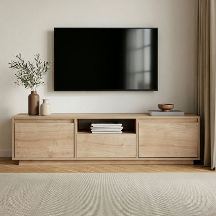 Mobile TV KREDE 160x30 cm in rovere