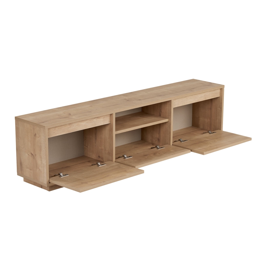 Mobile TV KREDE 160x30 cm in rovere