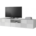 Mobile TV SERIAN 184x42x42 cm bianco
