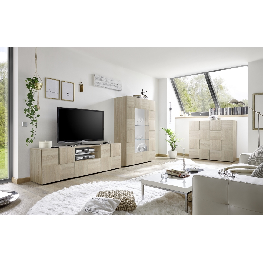 Mobile TV SERIAN rovere Sonoma