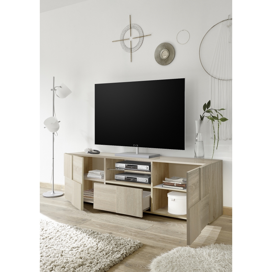Mobile TV SERIAN rovere Sonoma