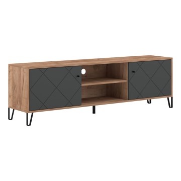 Mobile TV SULA rovere craft/nero