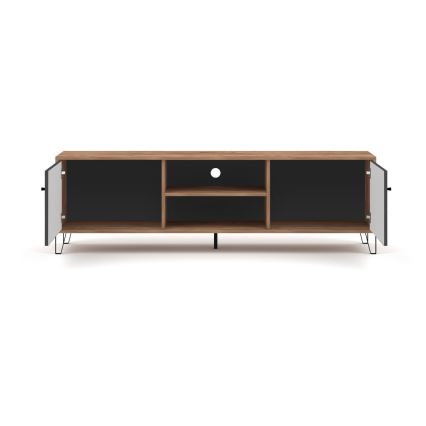 Mobile TV SULA rovere craft/nero