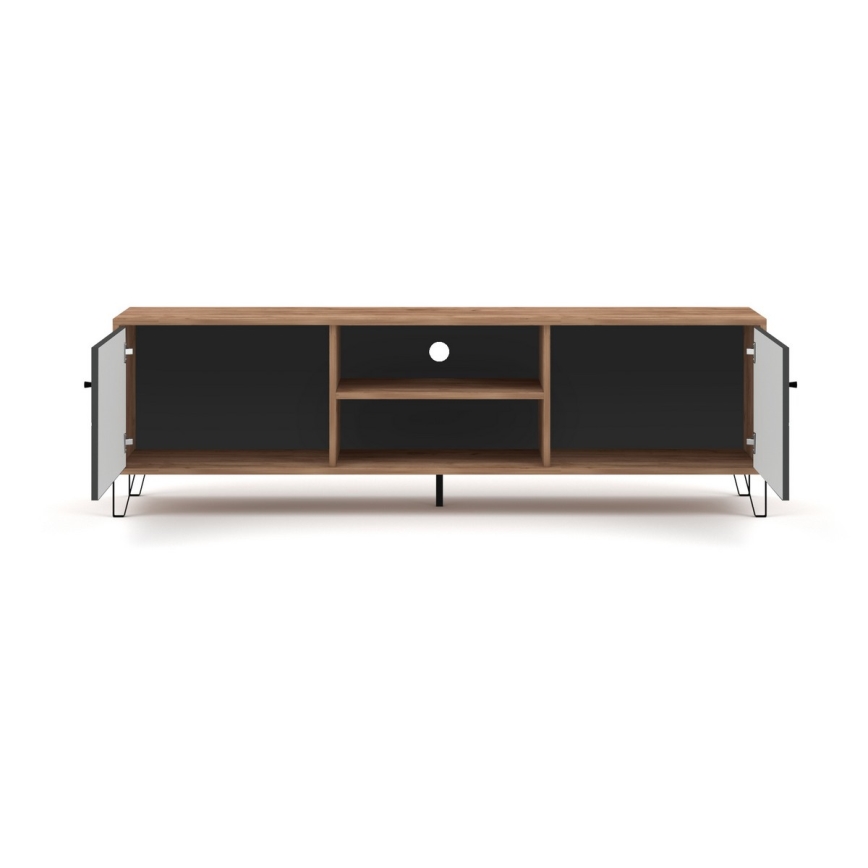 Mobile TV SULA rovere craft/nero