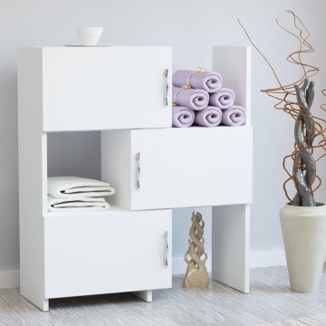 Mobiletto ANNA 89,8x65 cm bianco