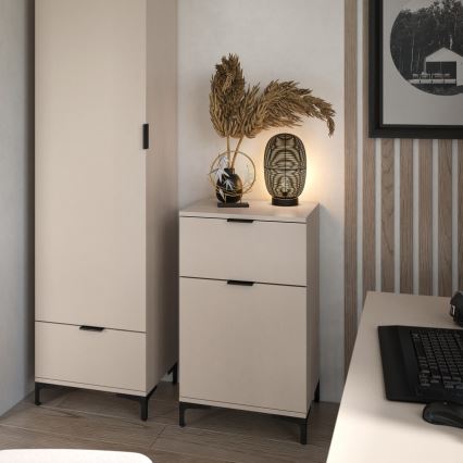 Mobiletto con cassetto LORA beige