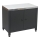 Modulo esterno – armadietto sotto barbecue 80 x 47 x 69 cm, nero/acciaio inossidabile