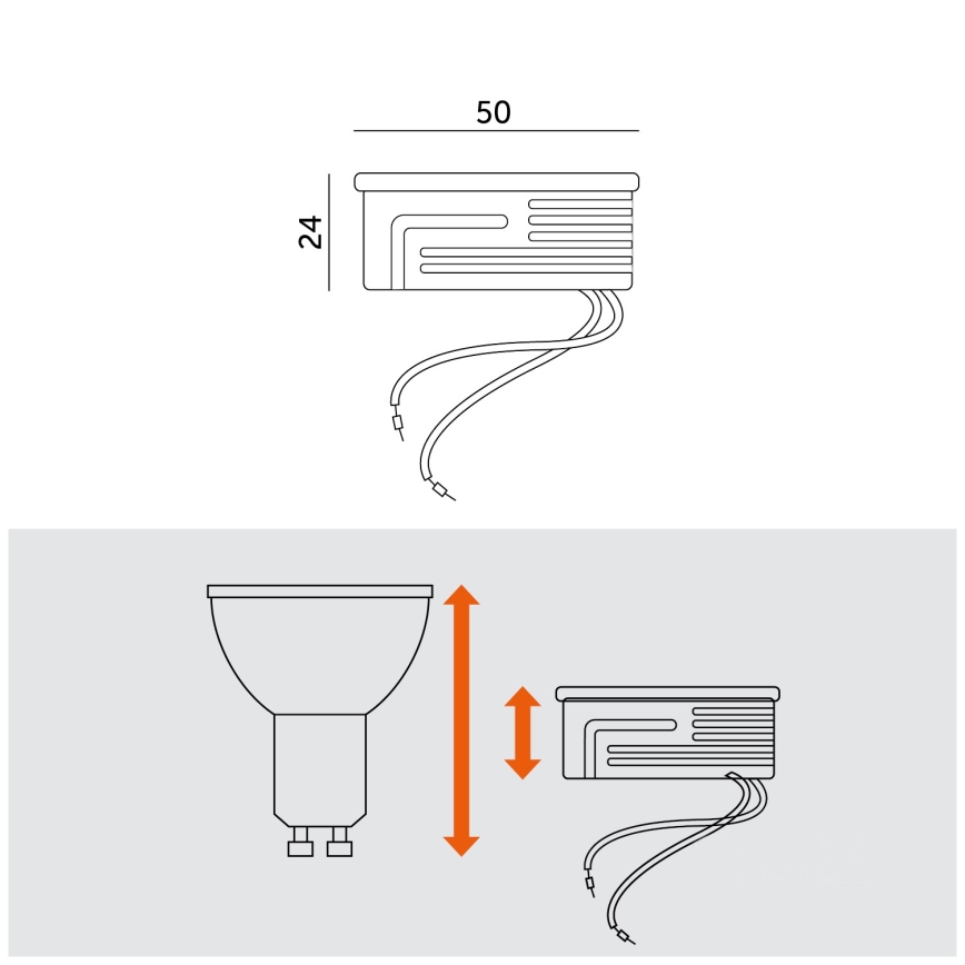 Modulo LED LED/6,5W/230V 4000K