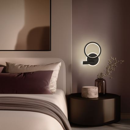 MONET LED Muro Faretto 16W 230V Black