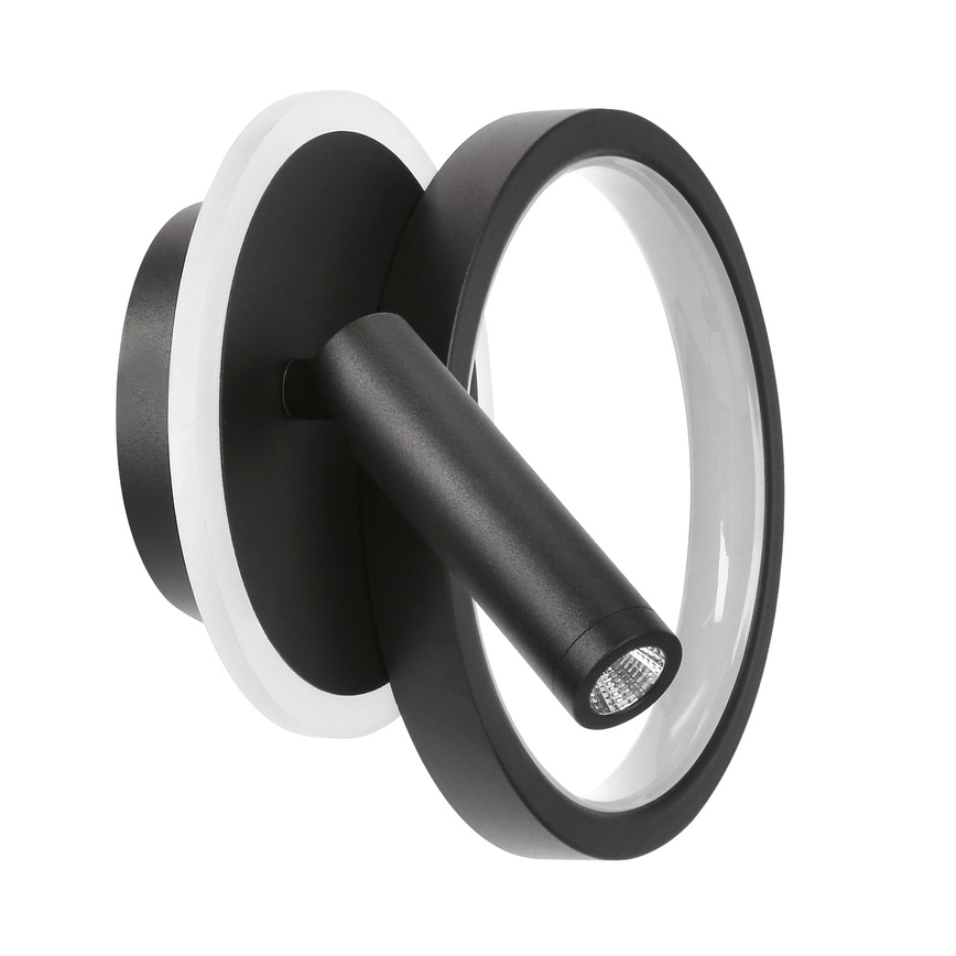 MONET LED Muro Faretto 16W 230V Black