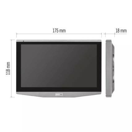 Monitor aggiuntivo per campanello video GoSmart 12V Wi-Fi Tuya