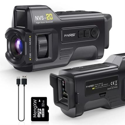 Monoculare per visione notturna 6x25 con batteria da 2000 mAh