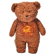Moonie 8602MOO - Piccola lampada notturna per bambini orso marrone