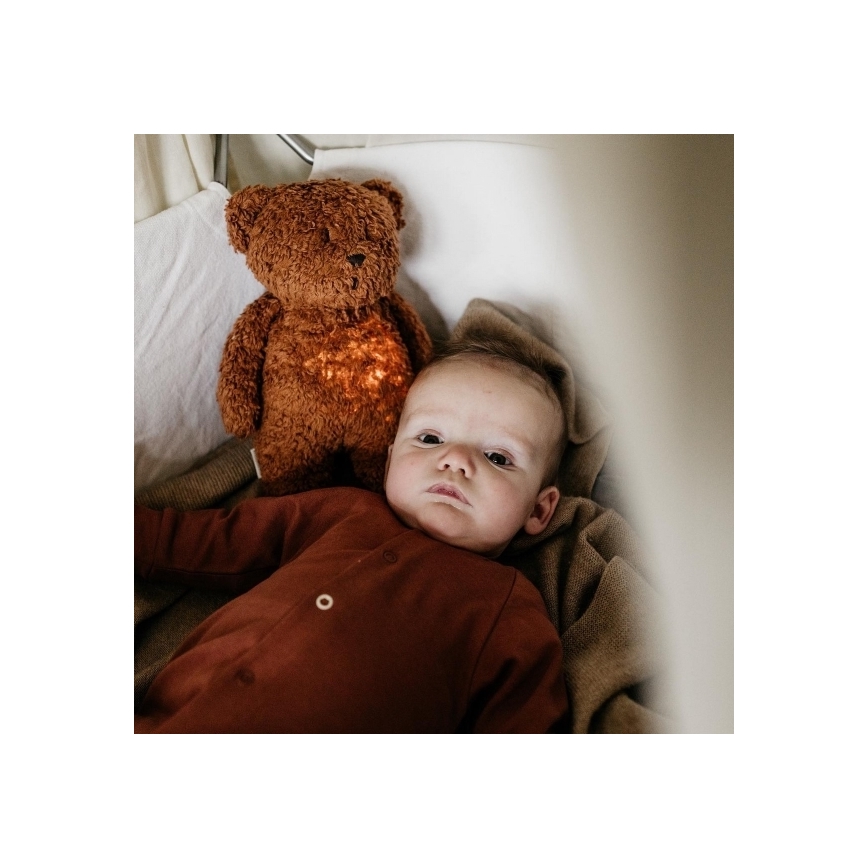Moonie - Amico di coccole con una melodia e luce orsetto caramello