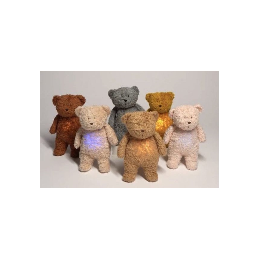 Moonie - Amico di coccole con una melodia e luce orso cappuccino