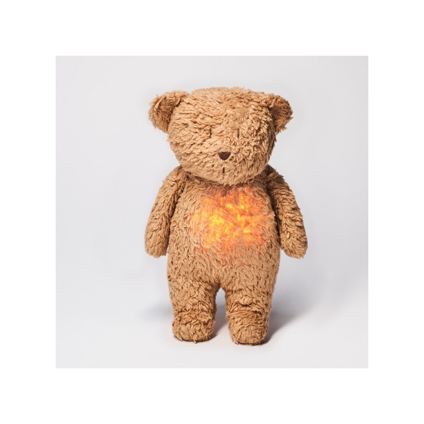 Moonie - Amico di coccole con una melodia e luce orso cappuccino