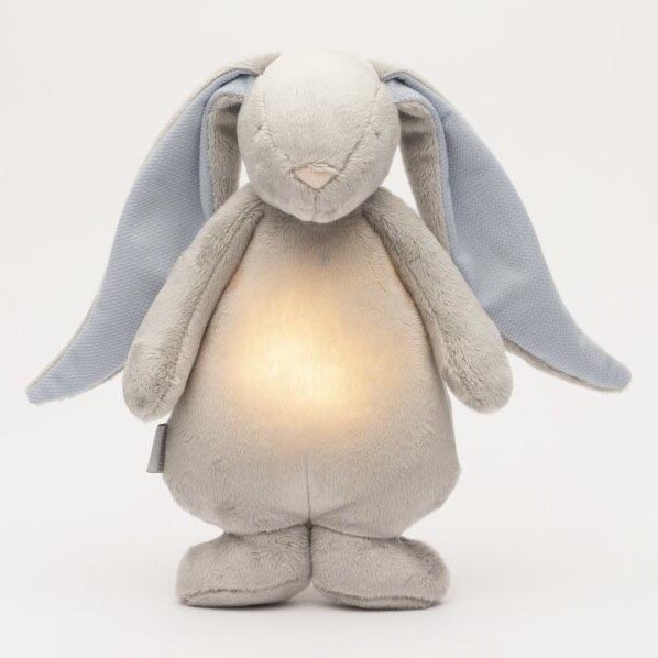 Moonie - Compagno di coccole con melodia e luce 2.0 coniglietto sky