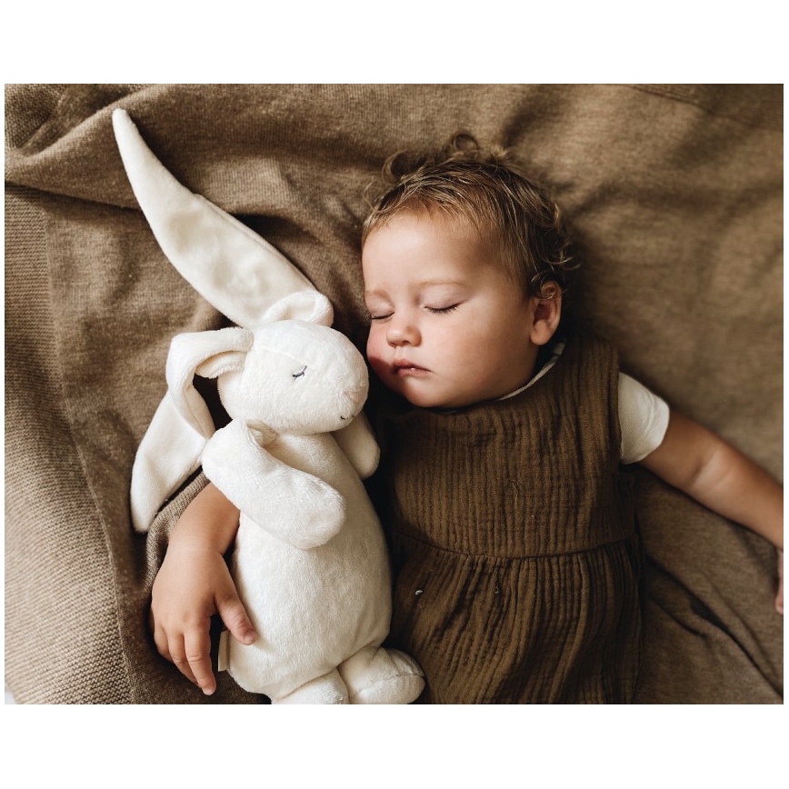 Moonie - Compagno di coccole con melodia e luce coniglietto 2.0 cream
