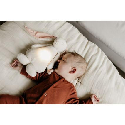 Moonie - Compagno di coccole con melodia e luce coniglietto 2.0 nuvola