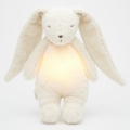 Moonie - Compagno di coccole con melodia e luce coniglietto 2.0 organic polar