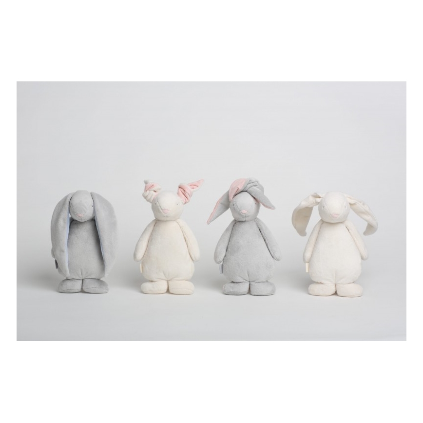Moonie - Compagno di coccole con melodia e luce coniglietto powder