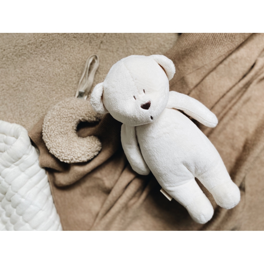 Moonie - Compagno di coccole con melodia e luce orsacchiotto 2.0 cream