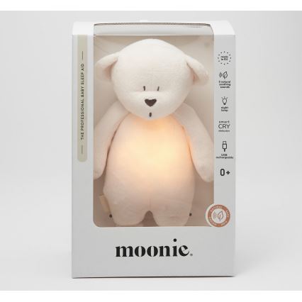 Moonie - Compagno di coccole con melodia e luce orsacchiotto 2.0 cream