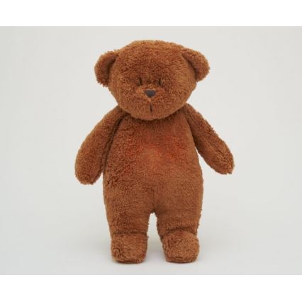 Moonie - Compagno di coccole con melodia e luce orsacchiotto 2.0 organic caramel