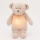 Moonie - Compagno di coccole con melodia e luce orsacchiotto 2.0 organic rosa