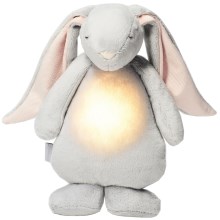 Moonie - Lampada notturna per bambini coniglietto grigio cloud